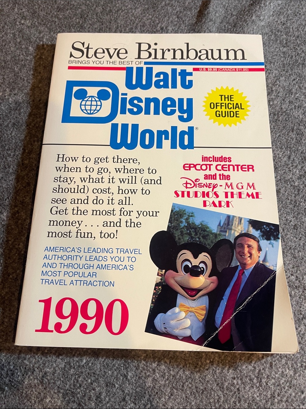 Walt Disney World 1990 Official Guide - White